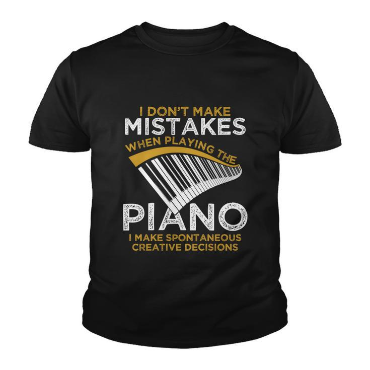 Keyboard Pianist Funny Gift Music Musician Piano Gift Youth T-shirt