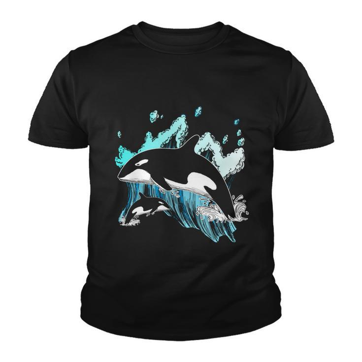 Killer Whale Ocean Lover Gift Idea Men Boys Kids Orca Great Gift Youth T-shirt