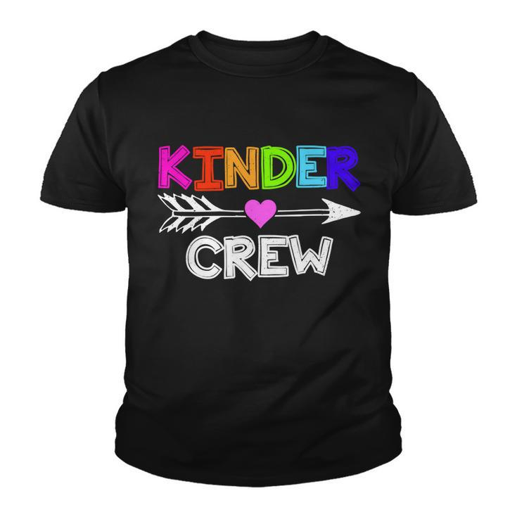 Kinder Crew Kindergarten Teacher Tshirt Youth T-shirt