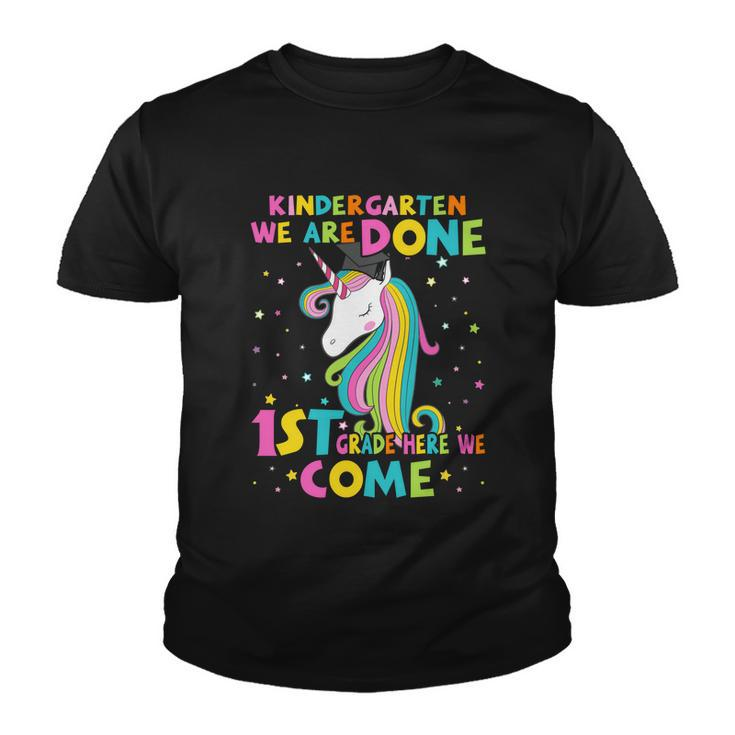 Kindergarten Graduation Magical Unicorn Gift Youth T-shirt