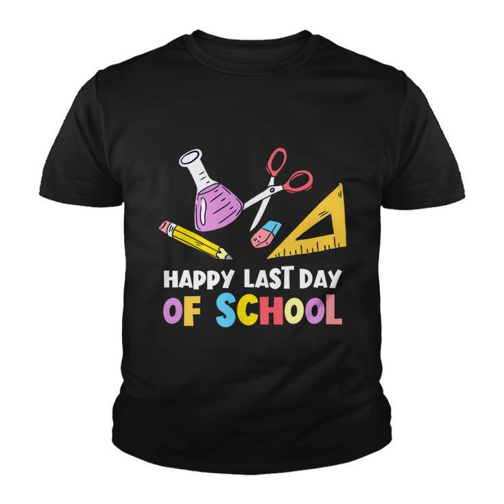 Last Days Of School Teacher Student Happy Last Day School Cool Gift Youth T-shirt