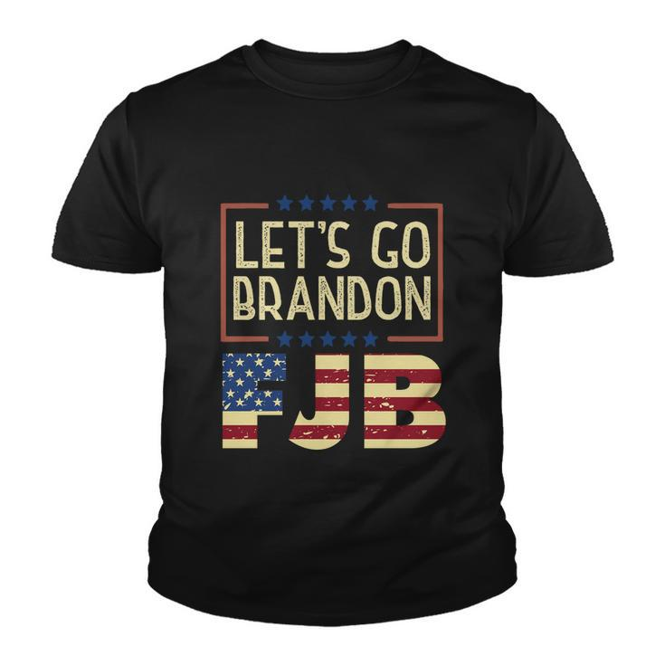 Lets Go Brandon Fjb Funny Meme Youth T-shirt