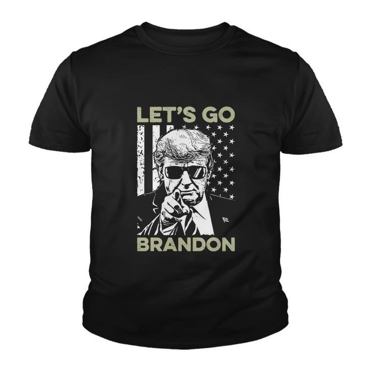 Lets Go Brandon Funny Fjb Youth T-shirt