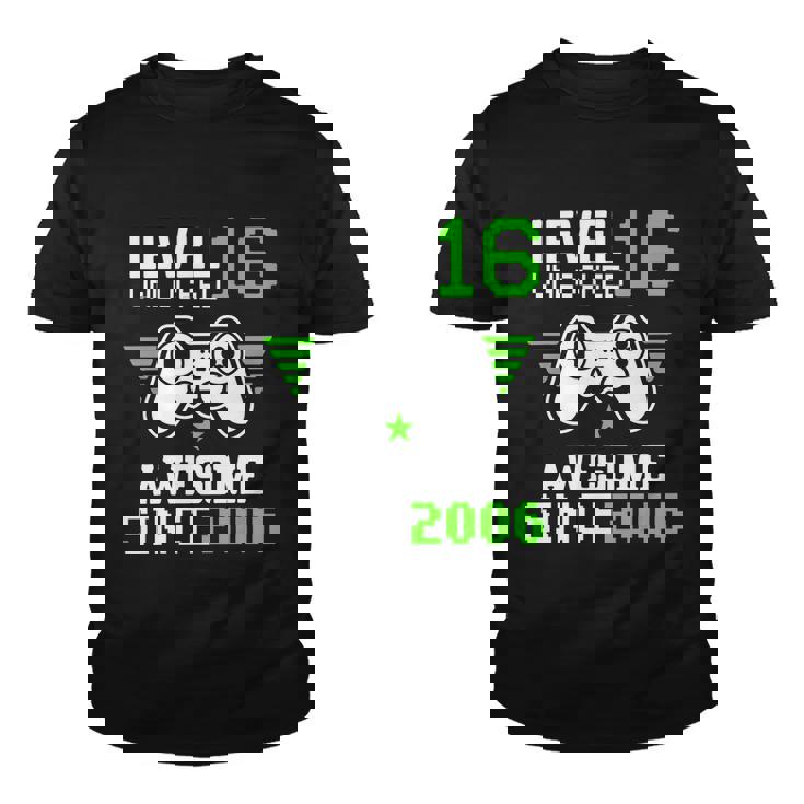 Level 16 Unlocked Awesome Since 2004-Gamer 16th Birthday T-Shirt Level 16 Unlocked Awesome Since 2004-Gamer 16th Birthday T-Shirt
