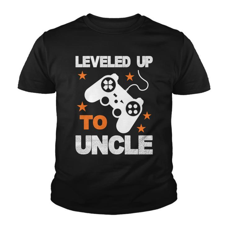 Leveled Up To Uncle Tshirt Youth T-shirt