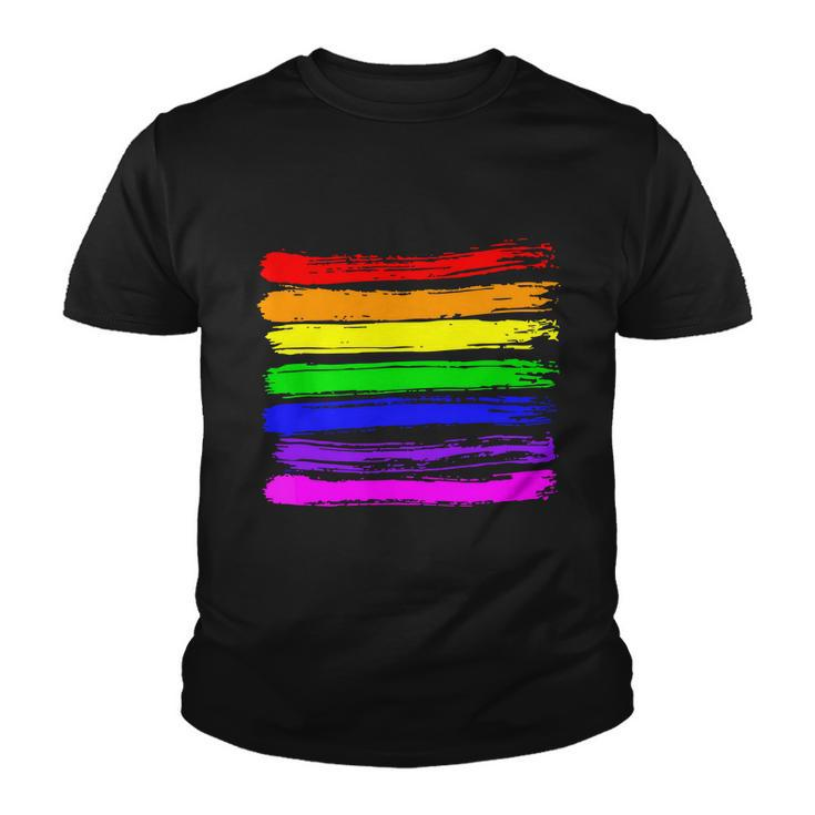 Lgbt Gay Pride Flag Shirt Gay Pride 2022 Graphic Design Printed Casual Daily Basic Youth T-shirt