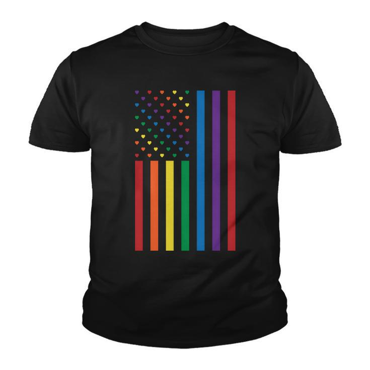 Lgbt Rainbow Pride Flag Tshirt Youth T-shirt