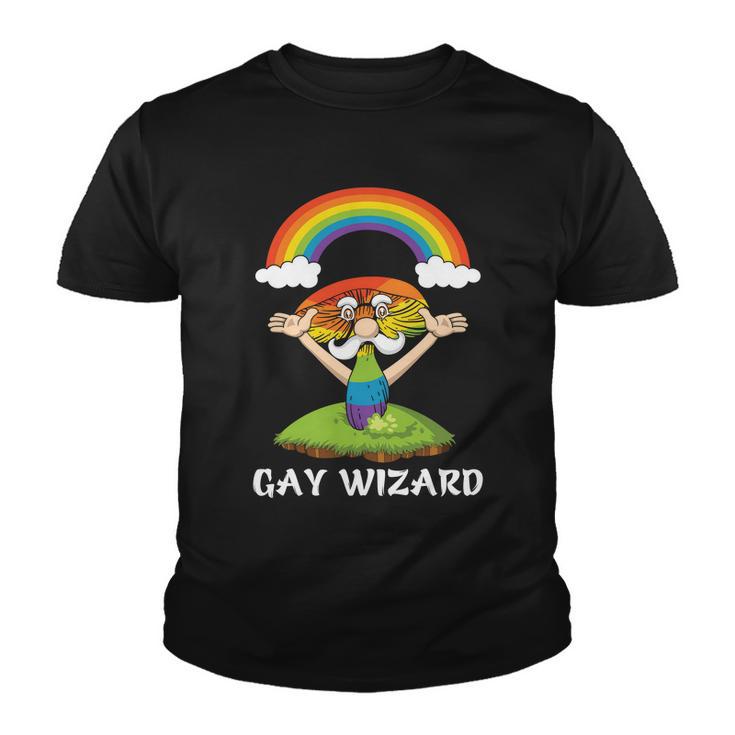 Lgbt Rainbow Wizard Pride Month Youth T-shirt