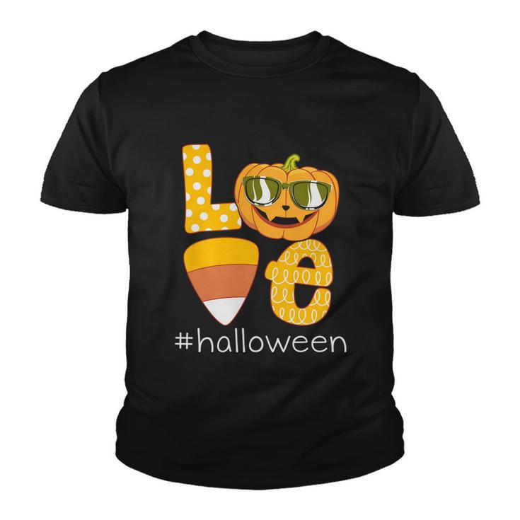 Love Halloween Pumpkin Halloween Quote V2 Youth T-shirt