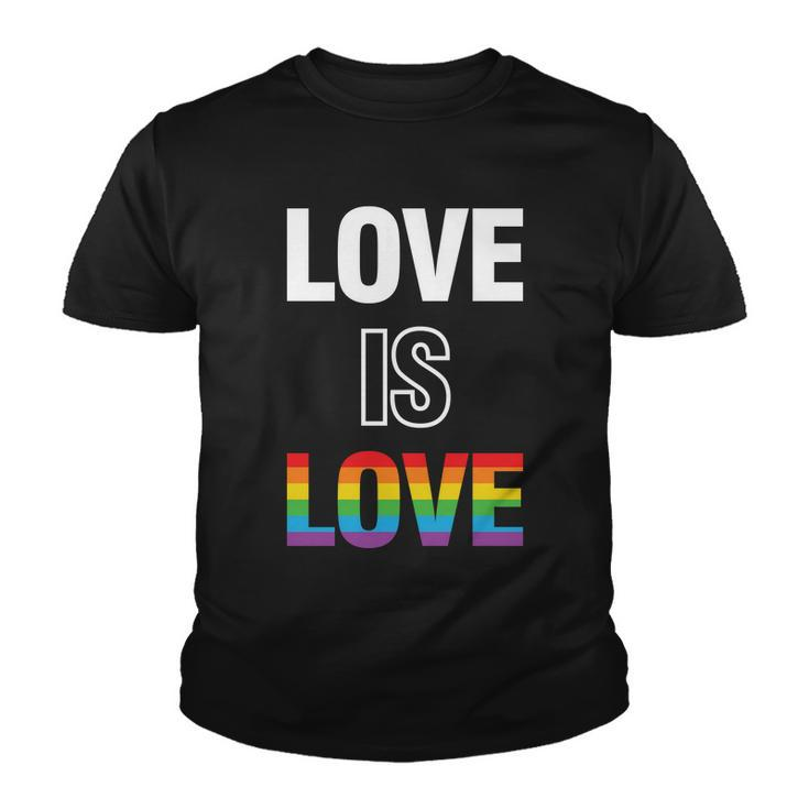 Love Is Love Pride Month Lgbt Youth T-shirt