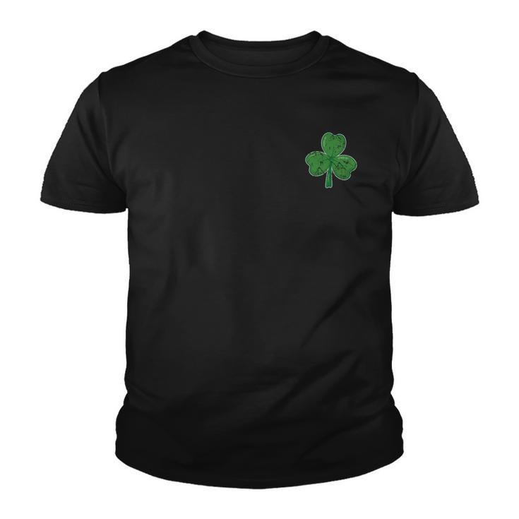 Lucky Shamrock St Patricks Day Graphic Design Printed Casual Daily Basic Youth T-shirt - Thegiftio