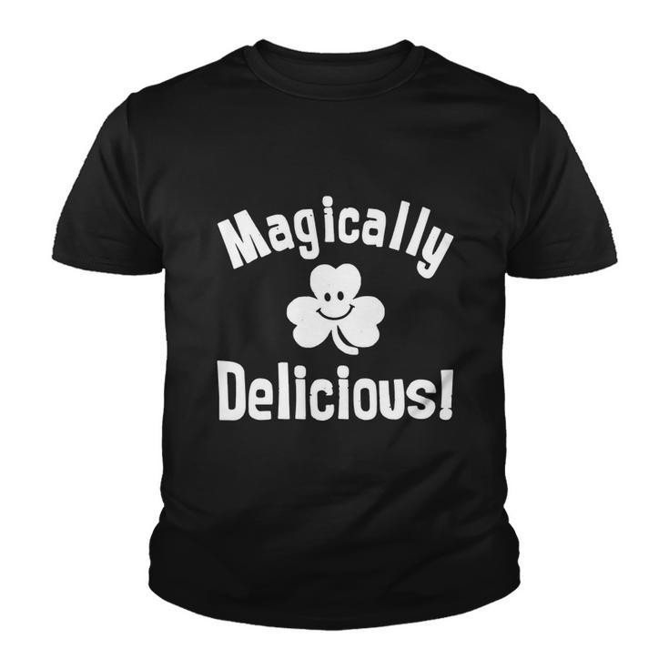 Magically Delicious T Shirt Funny Irish Saying T Shirt Lucky Charms 80S Cereal Tee Youth T-shirt