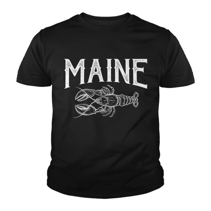 Maine Lobster Tshirt Youth T-shirt