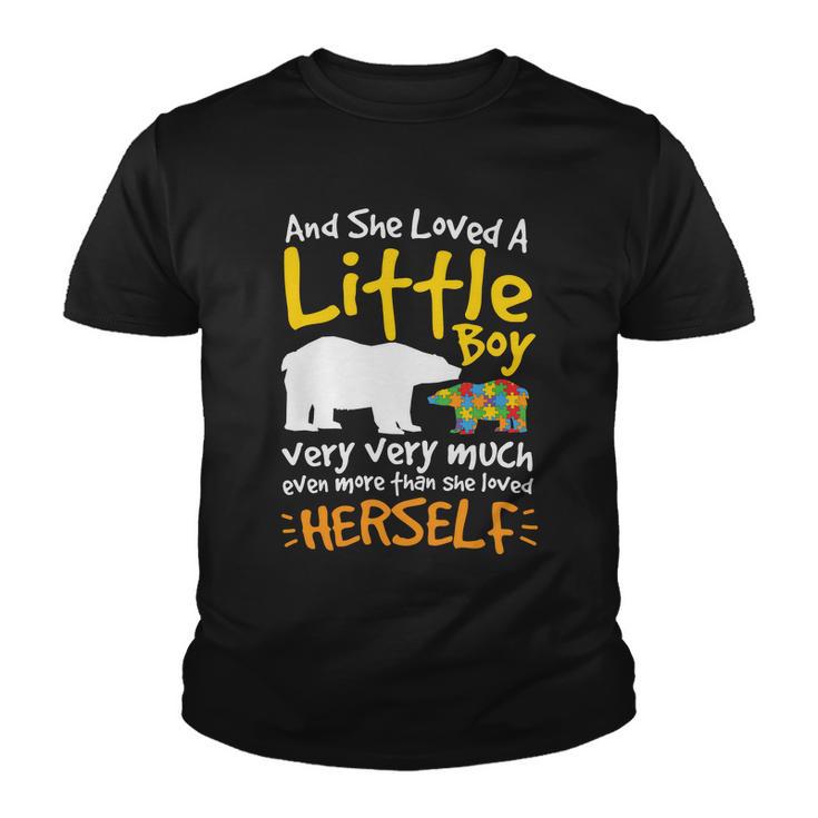 Mama Bear Autism Mom Autism Mom Youth T-shirt