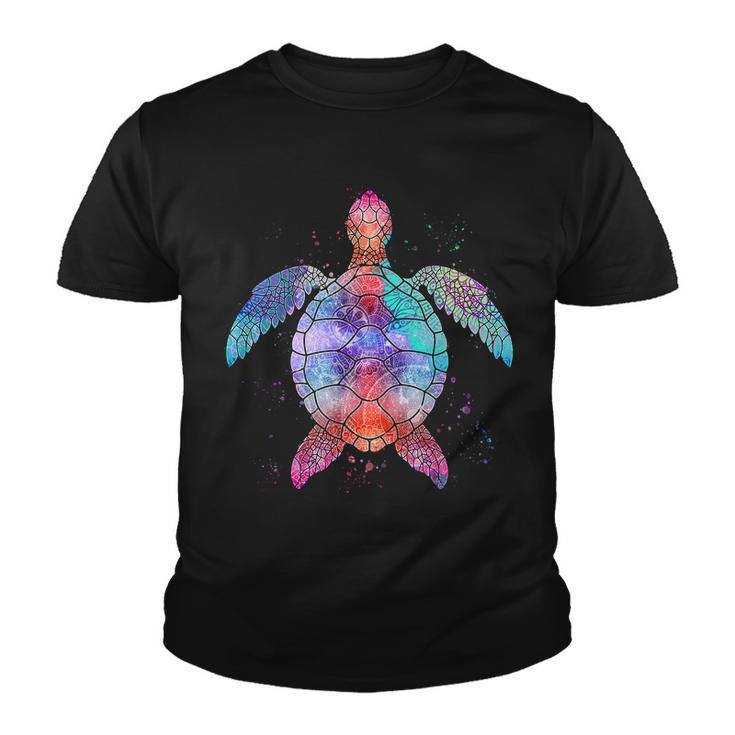 Mandala Sea Turtle Tshirt Youth T-shirt