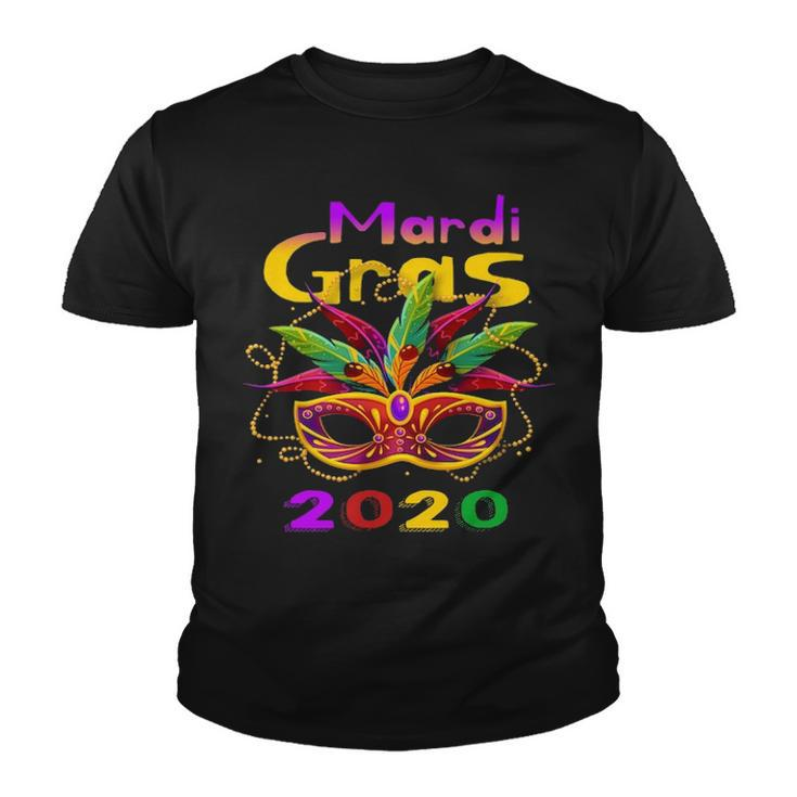 Mardi Gras   2020 Mardi Gras Costumes Youth T-shirt