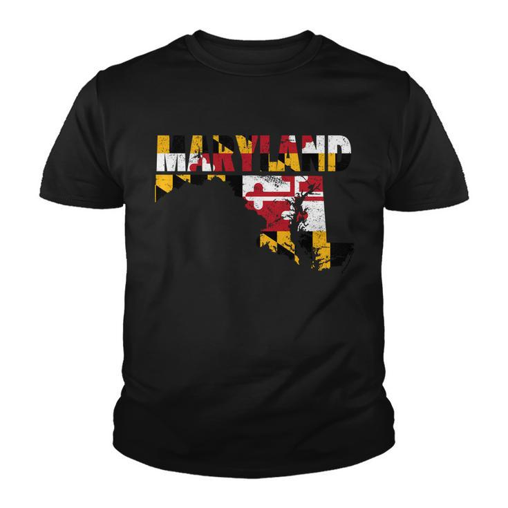 Maryland State Flag Youth T-shirt