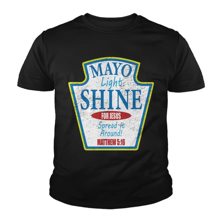 Mayo Light Shine For Jesus Youth T-shirt