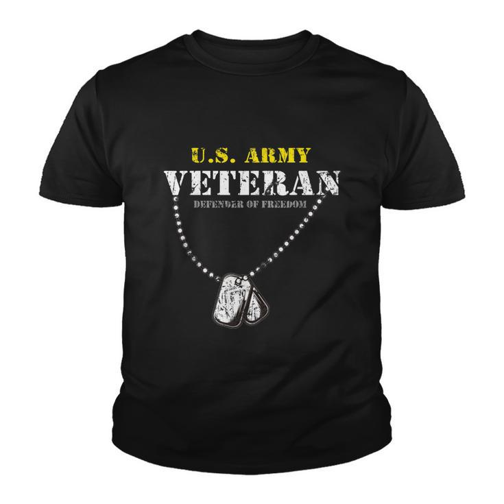 Memorial Day US Army Veteran Defender Of Freedom Tshirt Youth T-shirt