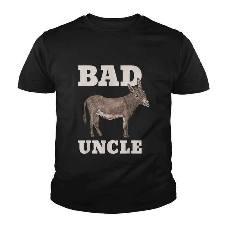 Mens Badass Uncle Funny Pun Cool Youth T-shirt