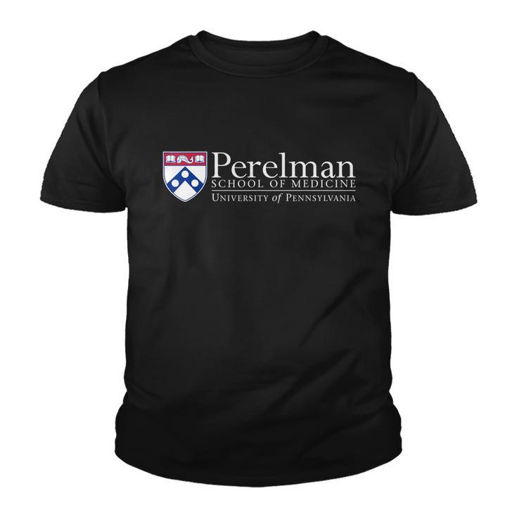 Mens Penn Quakers Apparel Perelman School Of Medicine Tshirt Youth T-shirt