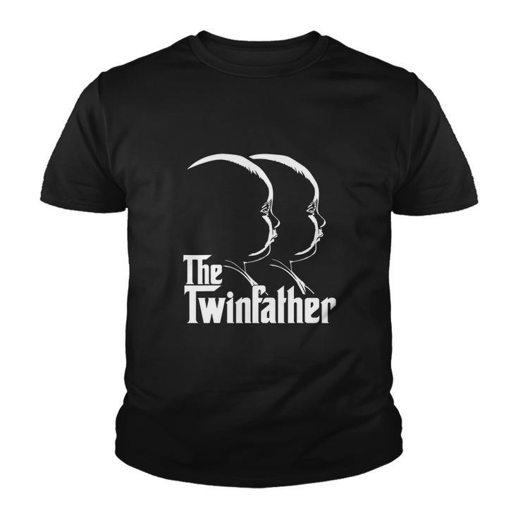 Mens The Twinfather Funny Father Of Twin Dad Gift Youth T-shirt