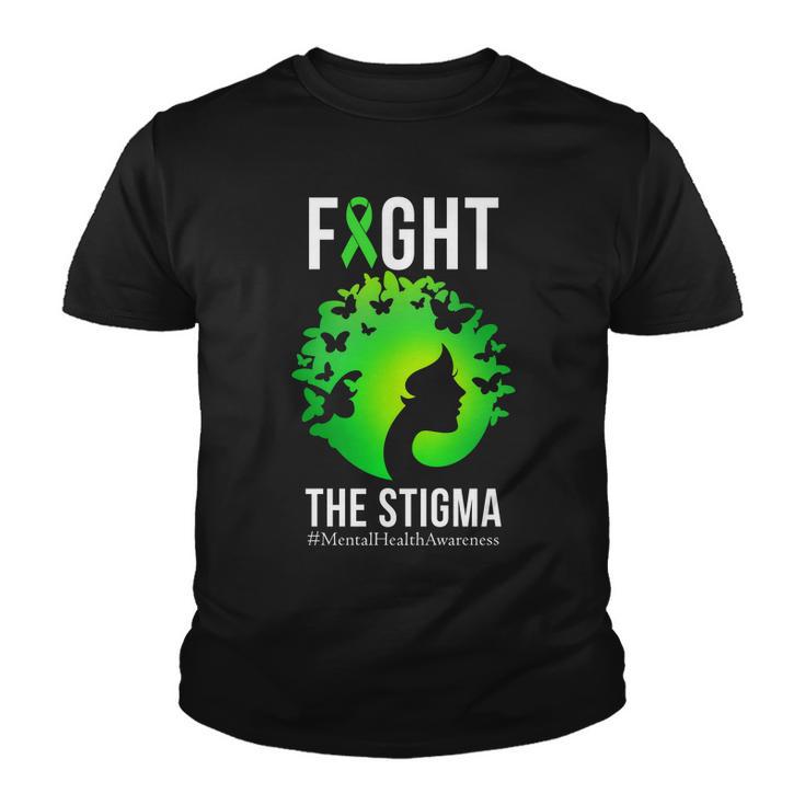 Mental Health Fight The Stigma Youth T-shirt