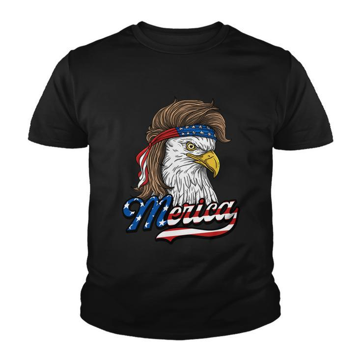Merica Cute Gift Patriotic Usa Eagle Of Freedom Cute Gift 4Th Of July Gift Youth T-shirt
