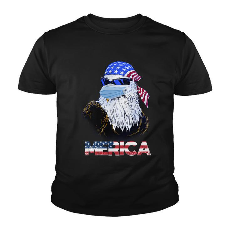 Merica Eagle Mullet 4Th Of July American Flag Vintage 2021 Great Gift Youth T-shirt