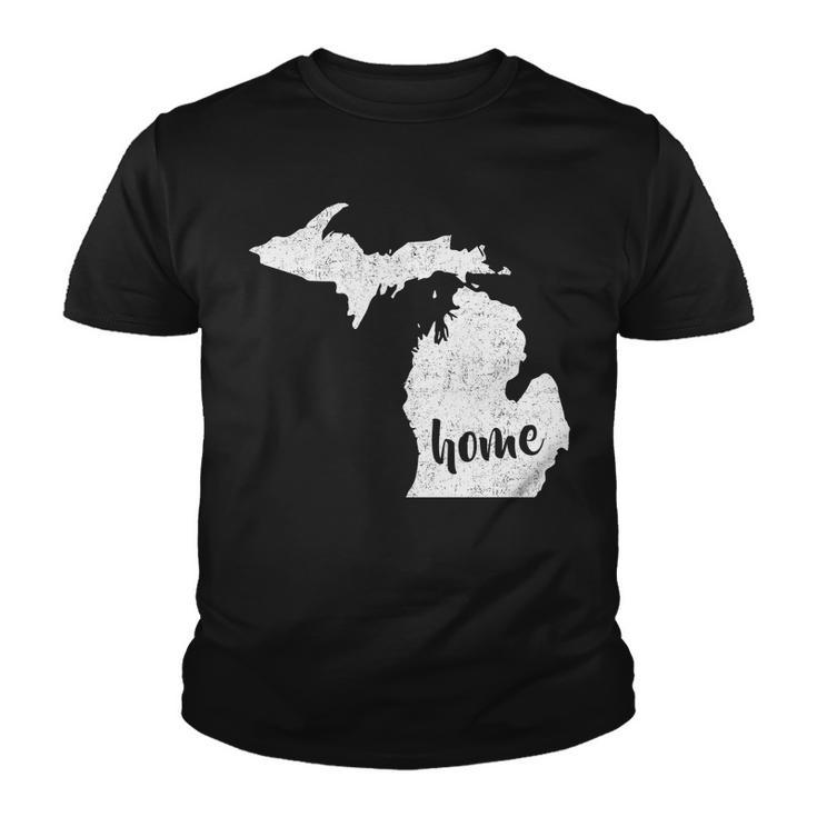 Michigan Home State Tshirt Youth T-shirt