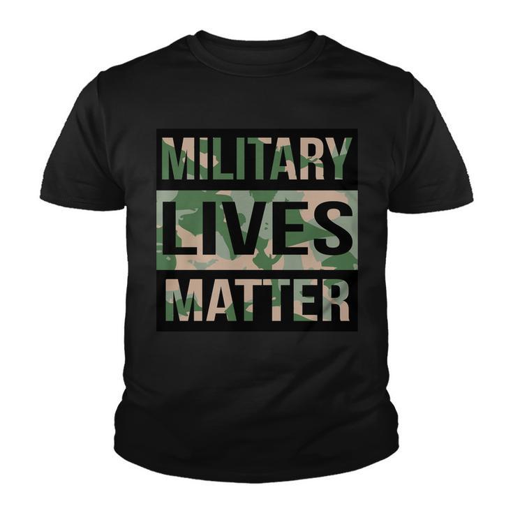 Military Lives Matter Youth T-shirt