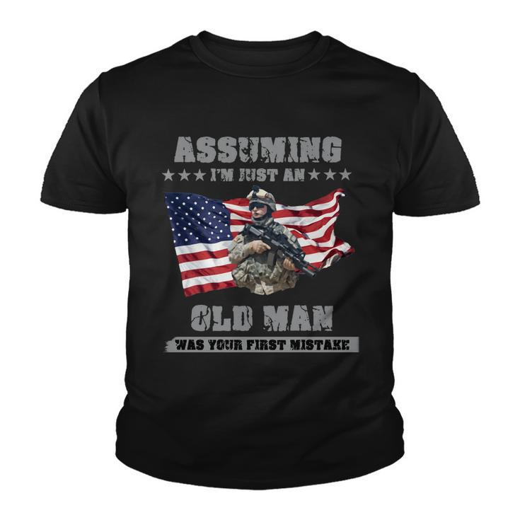 Military Man Shit Youth T-shirt