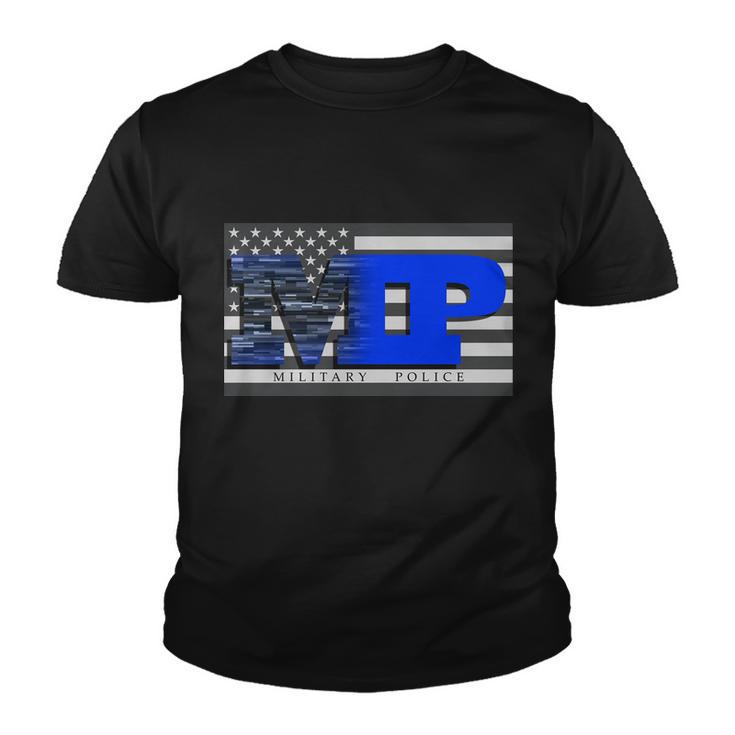 Military Police Mp Flag Youth T-shirt