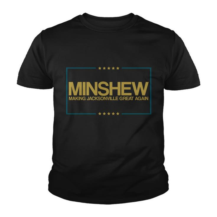 Minshew Making Jacksonville Great Again Youth T-shirt