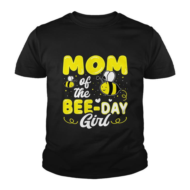 Mom Of The Bee Day Girl Party Birthday Sweet Youth T-shirt