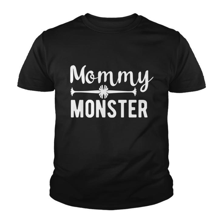 Mommy Monster Halloween Quote Youth T-shirt