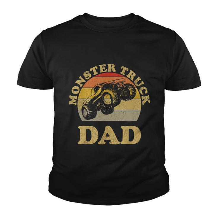 Monster Truck Dad Shirt Retro Vintage Monster Truck Shirt Youth T-shirt