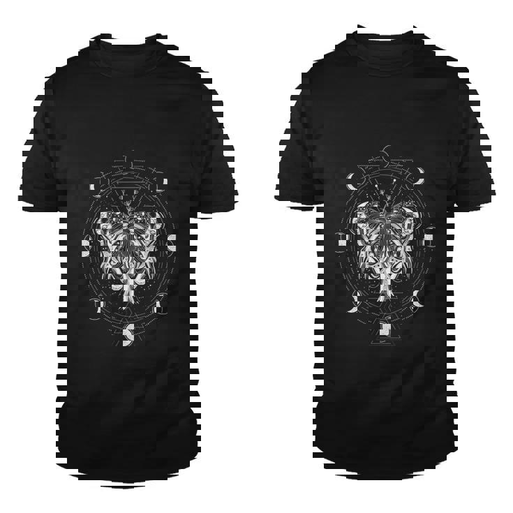 Moon Phases Moth T-Shirt Blackcraft Clothing Gift Moon Phases Moth T-Shirt Blackcraft Clothing Gift