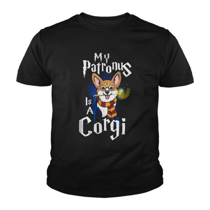 My Patronus Is Corgi Corgi Gifts For Corgi Lovers Corgis  Youth T-shirt