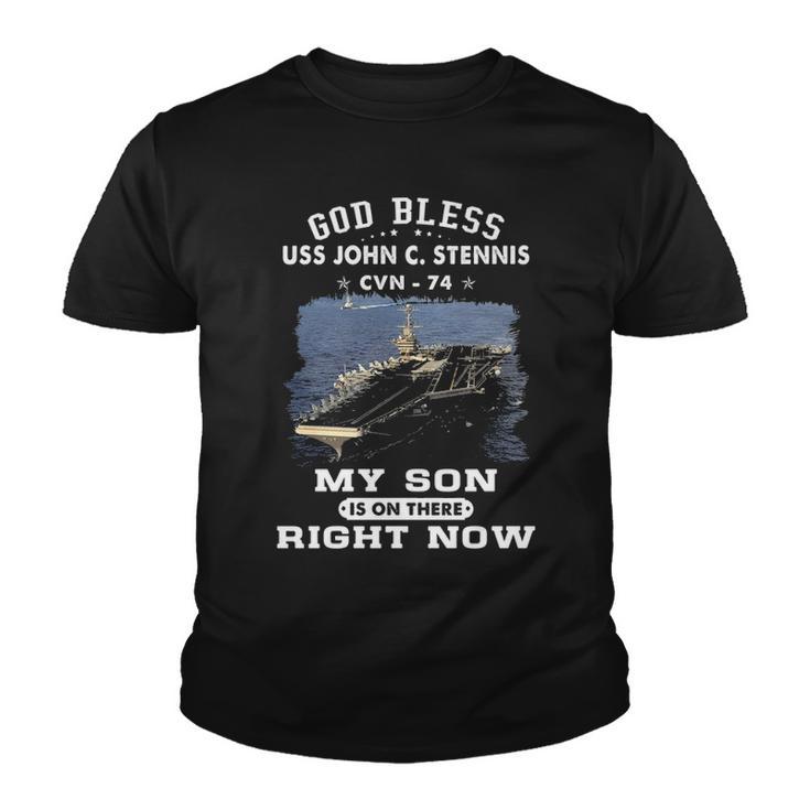 My Son Is On Uss John C Stennis Cvn 74 Cvn Youth T-shirt