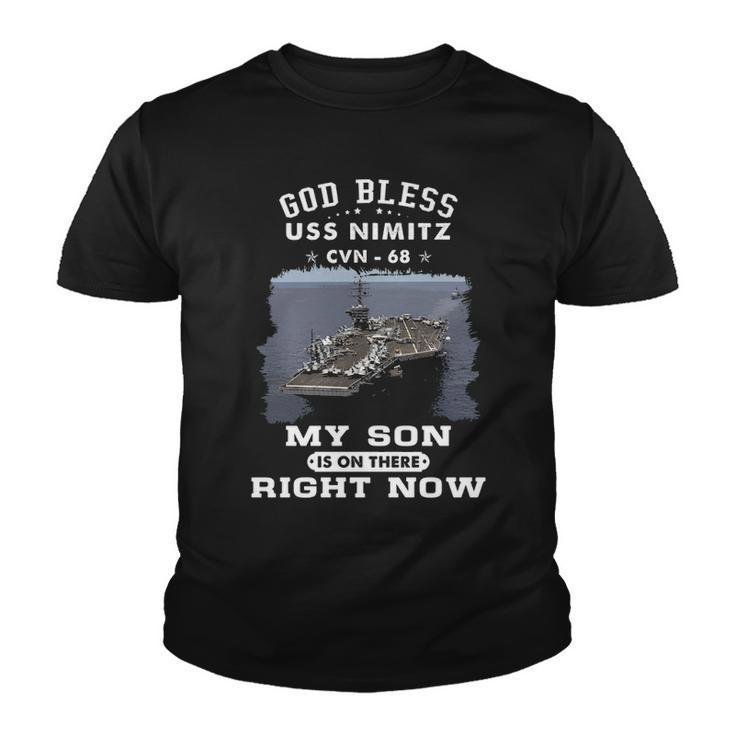 My Son Is On Uss Nimitz Cvn  Youth T-shirt