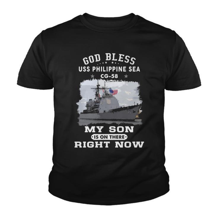 My Son Is On Uss Philippine Sea Cg  Youth T-shirt