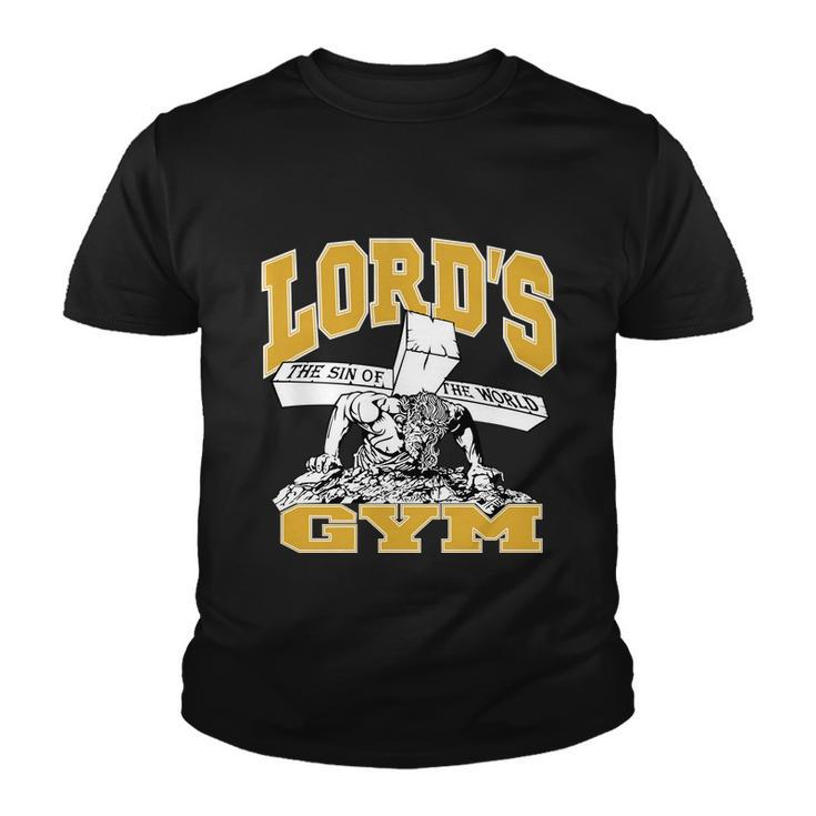 New Lords Gym Cool Graphic Design Youth T-shirt