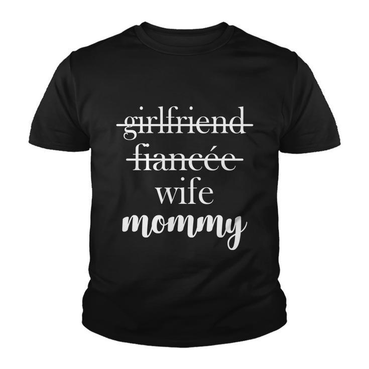 New Mommy Girlfriend Wife Fiancee  Graphic Design Printed Casual Daily Basic Youth T-shirt