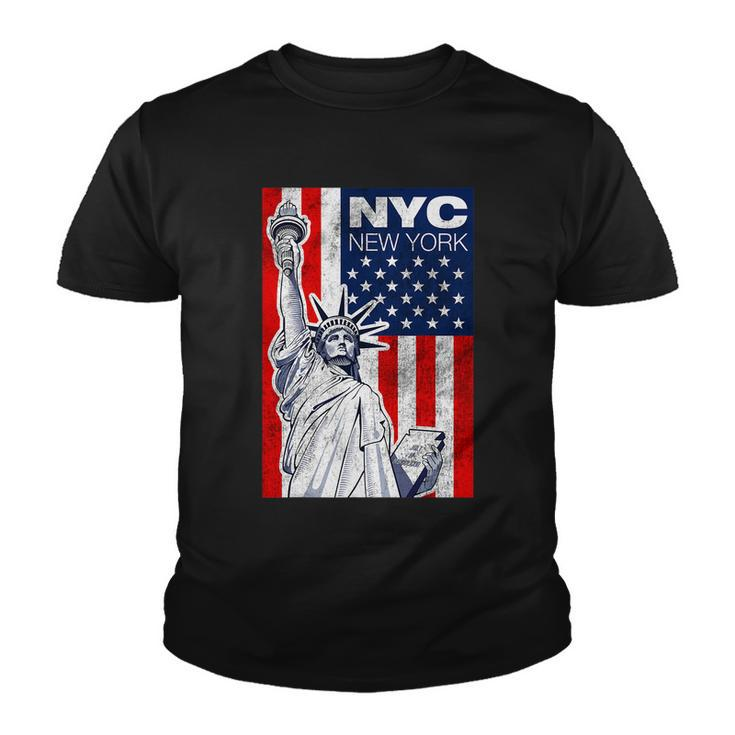New York City Statue Of Liberty Shirts Cool New York City Youth T-shirt