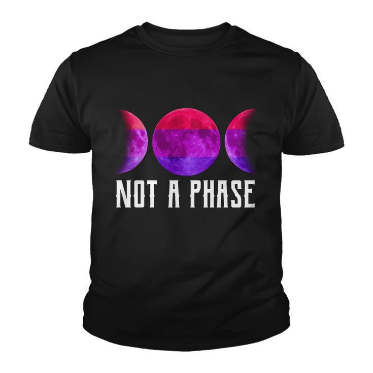 Not A Phase Bi Pride Bisexual Youth T-shirt