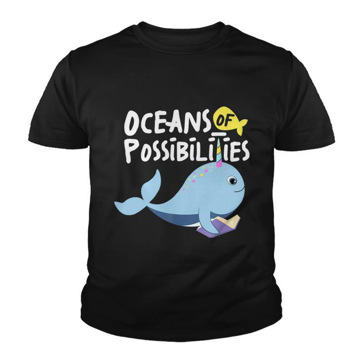 Oceans Of Possibilities Sea Animal Summer Reading Youth T-shirt