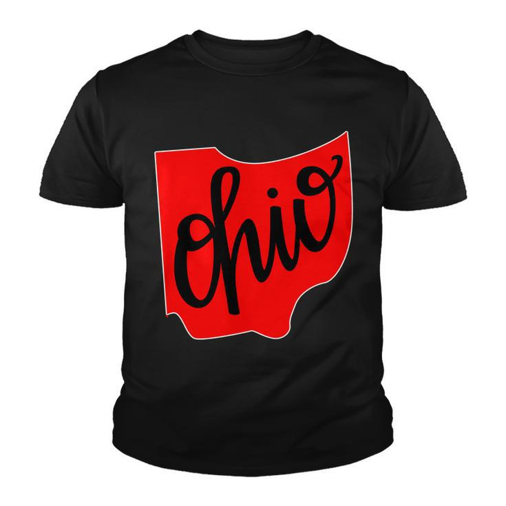 Ohio Outline State Youth T-shirt