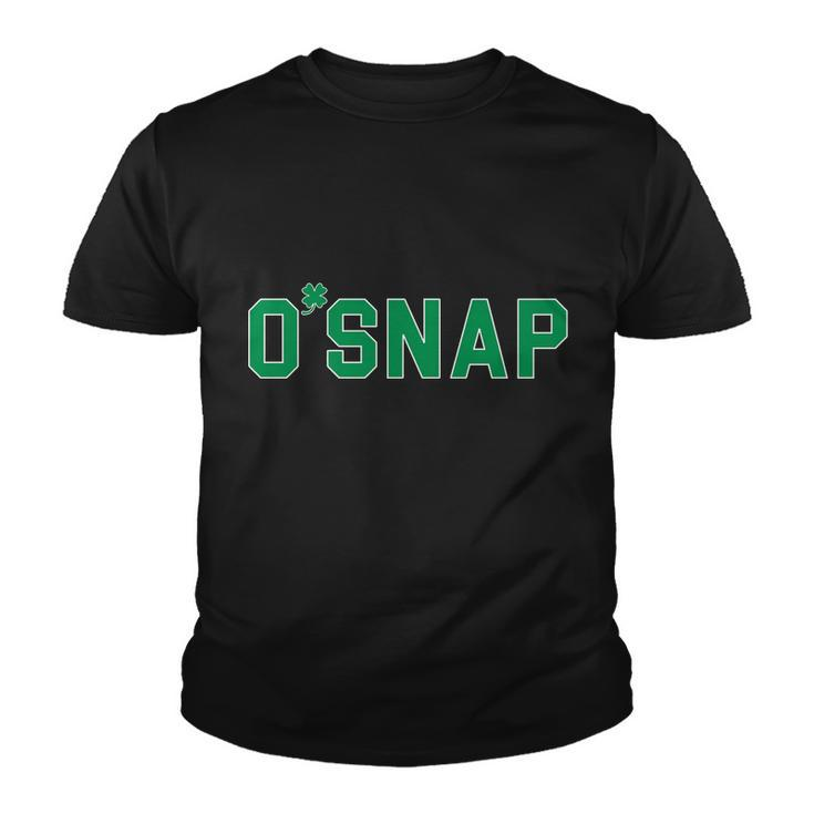Osnap Irish St Patricks Day Clover Youth T-shirt