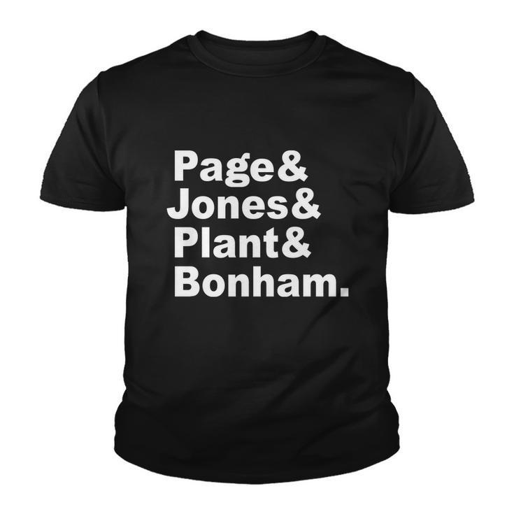 Page Jones Plant Bonham Youth T-shirt